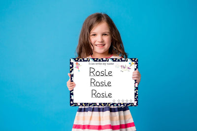 Personalized Handwriting Board – Name Tracing Mat | Reusable Writing Practice Mat