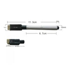 Tracing pen with eraser and measurement diagram for Alphabet, Numbers & Words Tracing Mats.