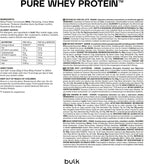 Bulk Pure Whey Protein Powder Chocolate | Low Sugar Muscle Recovery Shake by Bulk