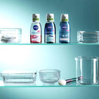 NIVEA Waterproof Eye Make Up Remover Gel Radiance 125ml Sensitive Skin Pink by NIVEA