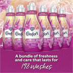 Comfort Honeysuckle & Sandalwood Fabric Conditioner 33 Washes x 6 Pack, 1.16L by Comfort