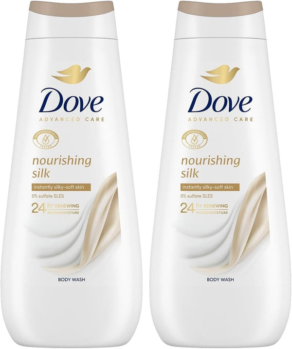 Dove Advanced Care Sulphate Free Body Wash Pack of Two