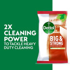 Antibacterial Cleaning Wipes 150 Count Heavy Duty Multi Surface 6 x 25 Pack by Dettol