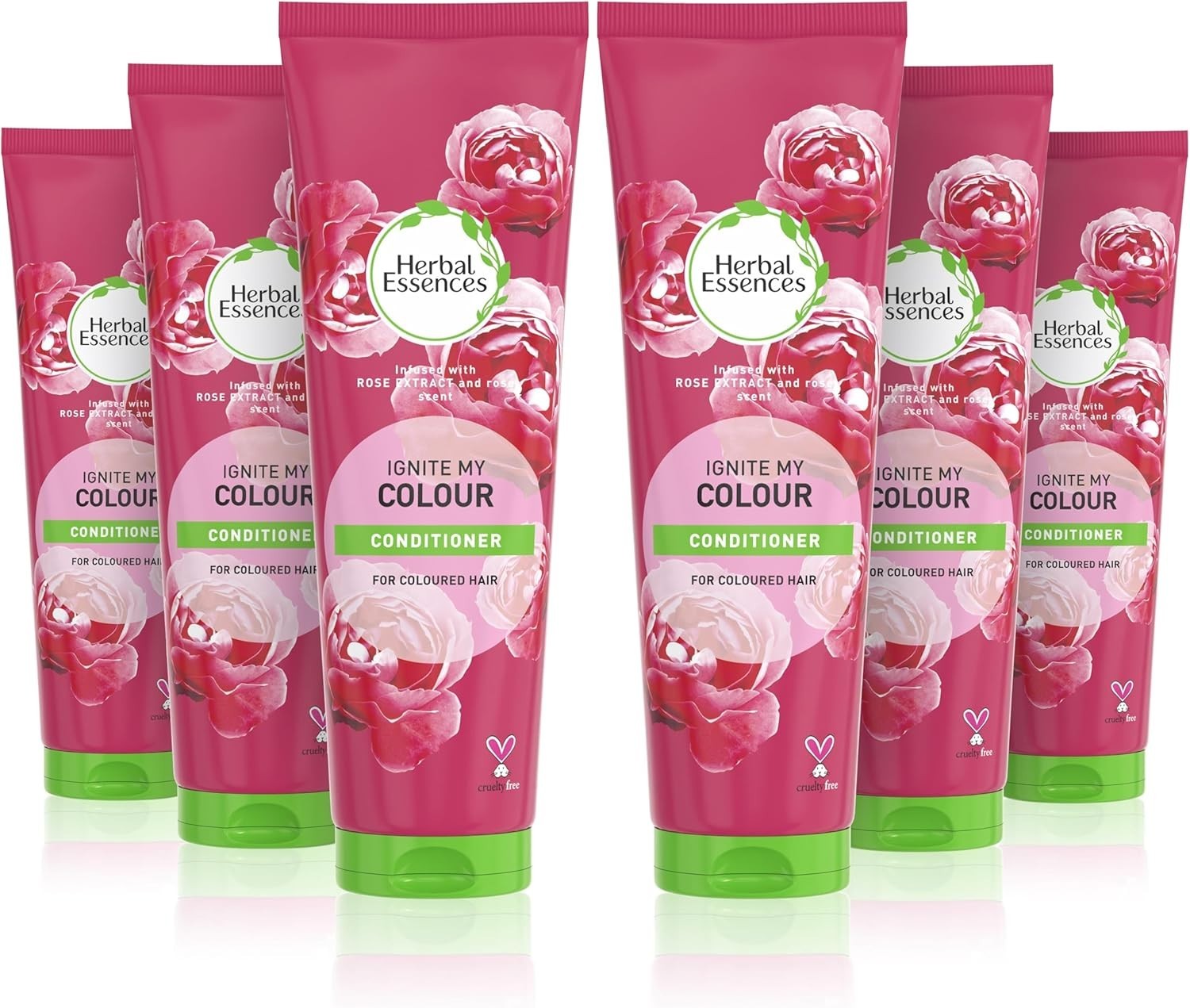 Herbal Essences Ignite My Colour Conditioner 275ml x6 Pack for Dyed Hair Care by Herbal Essences