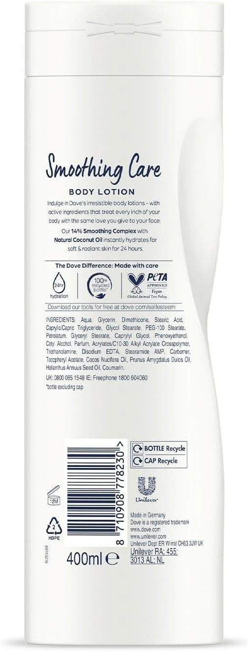 Dove Restoring Ritual Body Lotion Coconut & Almond Milk 400ml Pack of 2 by Dove