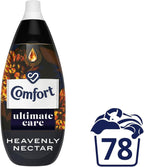 Comfort Ultimate Care Fabric Conditioner 1.18L Heavenly Nectar 78 Wash Pack 2/4 by Comfort