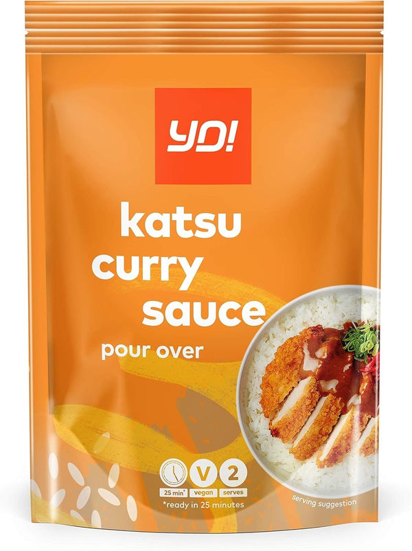 Katsu Curry Sauce | 12 x 100g Vegan & Vegetarian Pouches - Authentic Japanese Flavor