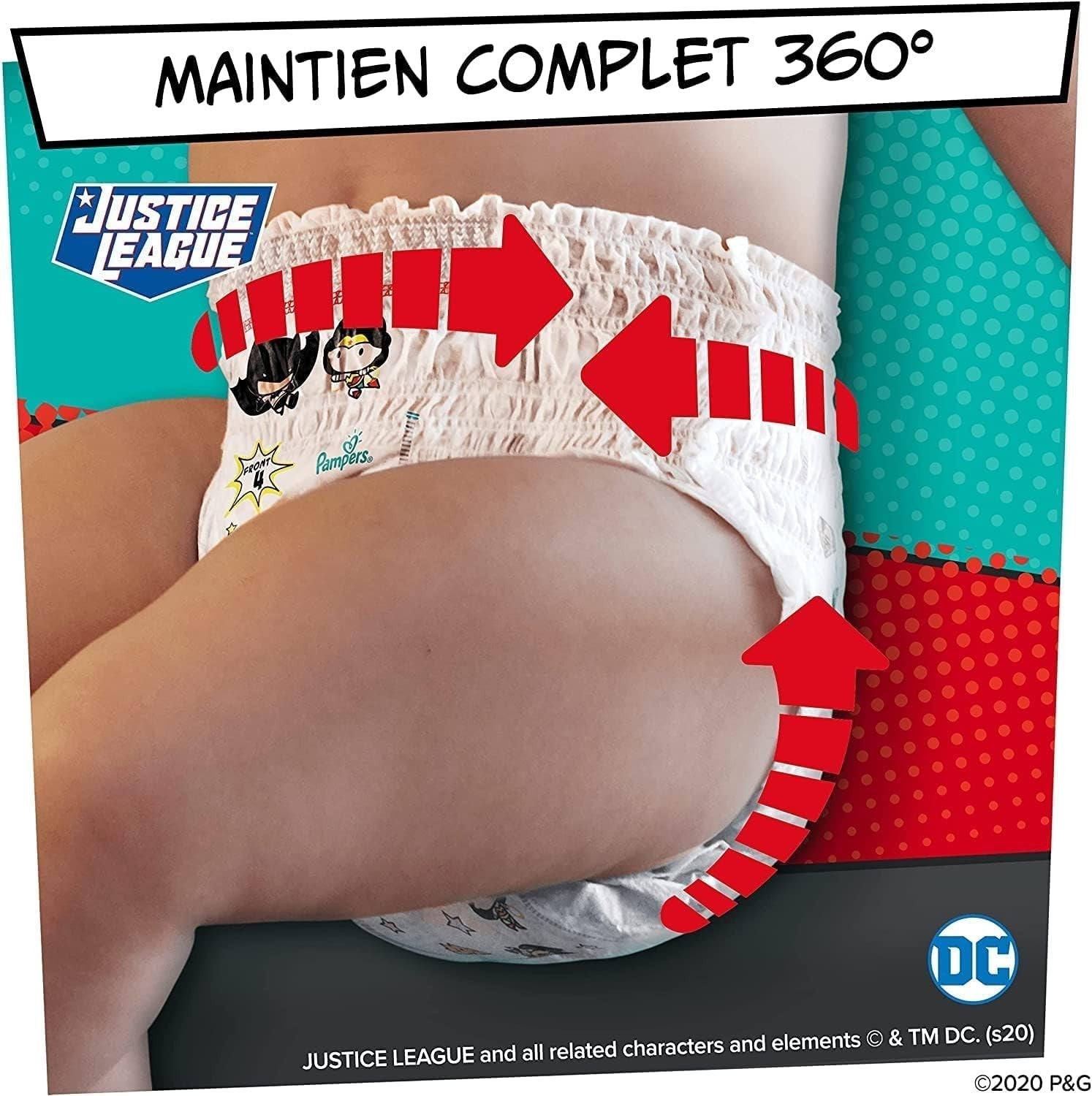 Pampers Baby-Dry Nappy Pants Size 6 (15kg+), 88 Count, Monthly Pack by Pampers