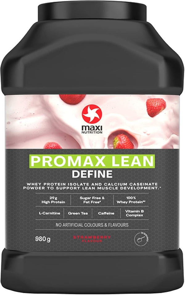 MaxiNutrition Promax Lean Whey Protein 980g Strawberry | Weight Loss & Muscle
