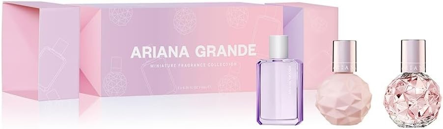Ariana Grande Deluxe Mini Cracker Gift Set 7.5ml Eau de Parfum Travel Size by Ariana Grande