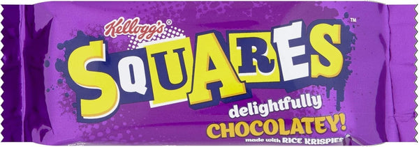 Kellogg’s Rice Krispies Squares 30x36g | Chocolatey Cereal Snack Bars 1.08kg