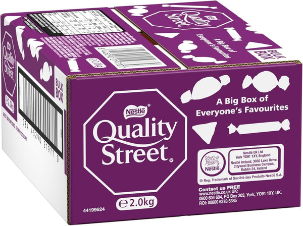 Quality Street Assorted Chocolates Bulk Sharing Pack 2kg Box Party Gift