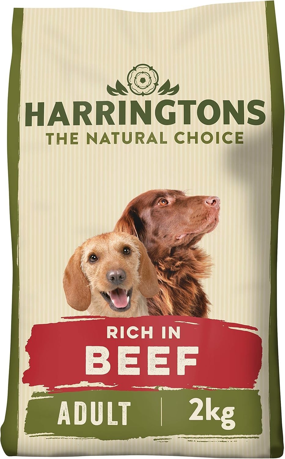 Harringtons Complete Dry Dog Food Beef & Rice 4x2kg | Natural Healthy Nutrition by Harringtons
