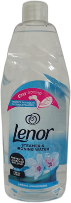 Lenor Ironing Water Spring Awakening 1L | Steamer Fresh Scent & Anti-Wrinkle Aid by Lenor