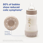 MAM Easy Start Anti-Colic Baby Bottles 2x320ml | Self-Sterilising | Size 3 Teats by MAM