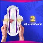 Always Platinum Sanitary Towels Long Size 2 with Wings, 20 Pads, Ultra Soft by Always