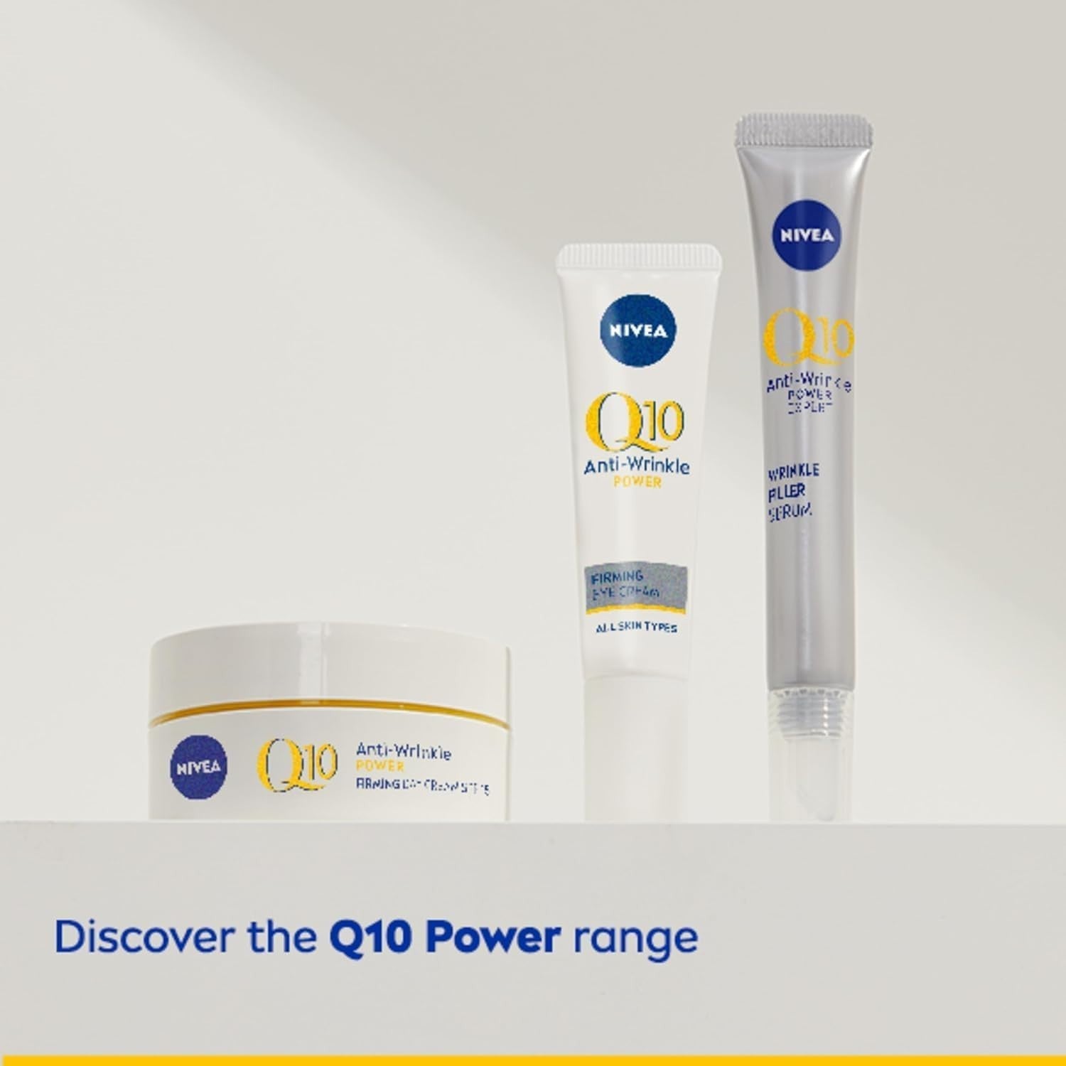 NIVEA Q10 Anti-Wrinkle Power Expert Filler Serum 15ml – Collagen & Peptides by NIVEA