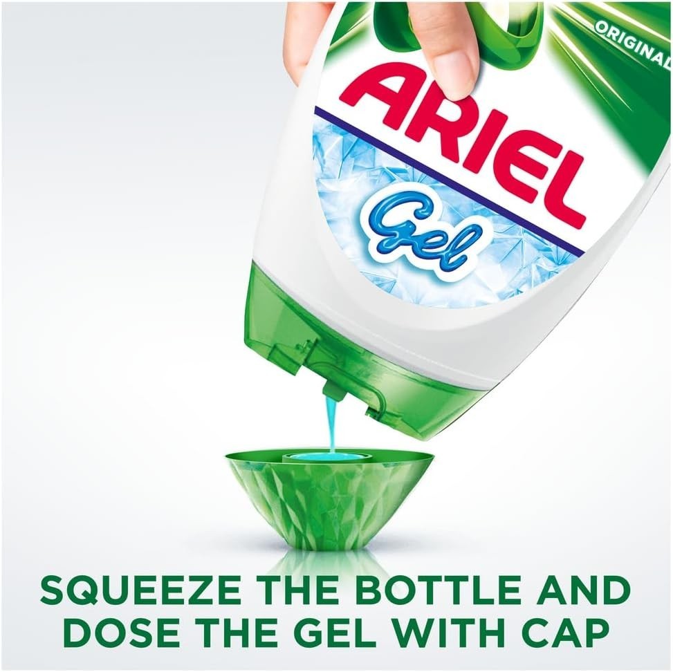 Ariel Original Washing Liquid Gel Laundry Detergent 144 Washes 6 x 840ml by Ariel