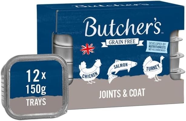 Butcher's Joints & Coat Wet Dog Food Trays Variety 150g –Healthy Skin & Mobility by Z Store
