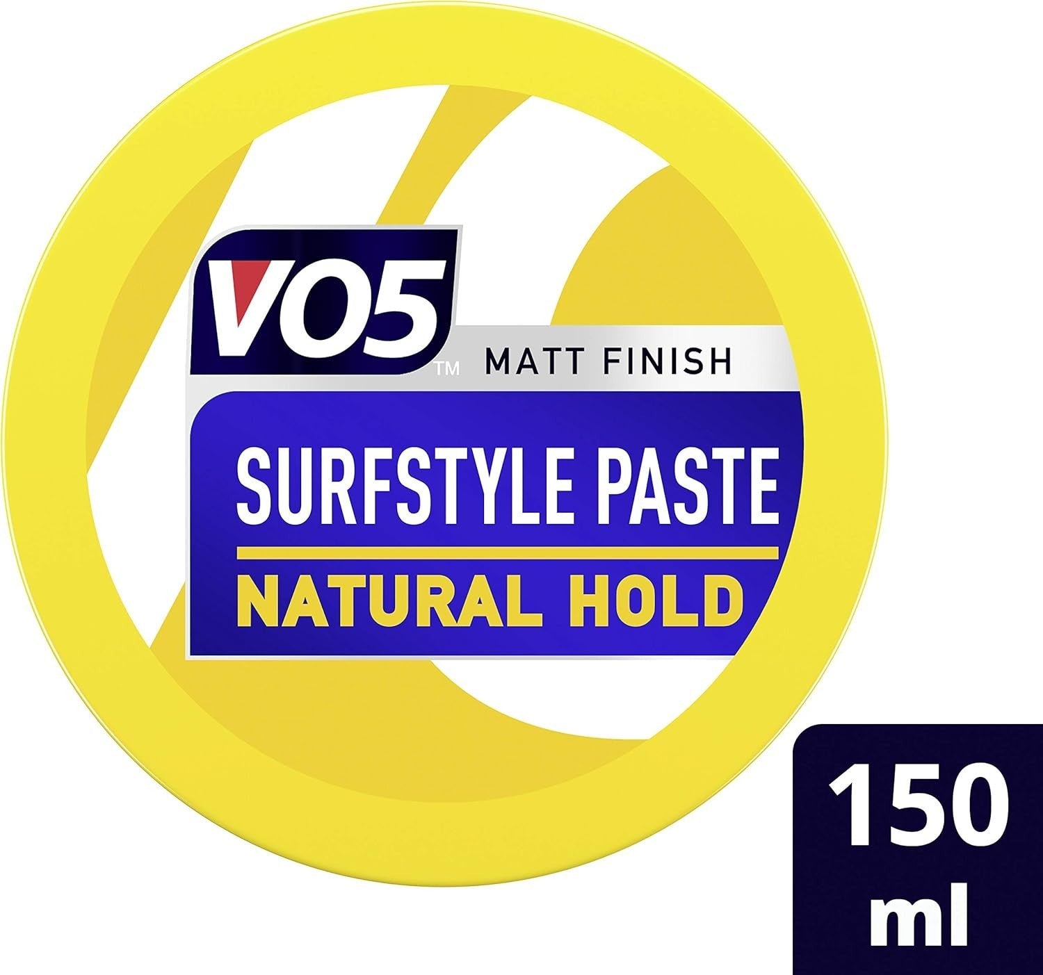 VO5 SurfStyle Hair Paste 150ml x6 | Natural Hold Messy Textured Styling Clay by V05