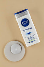 NIVEA MEN Sensitive Shower Gel 6 x 500ml | Alcohol-Free | For Sensitive Skin by NIVEA