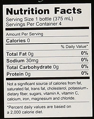 Voss Sparkling Artesian Water 375ml x4 | Premium Sparkling Mineral Bottled Drink by VOSS