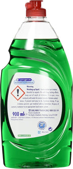 Fairy Washing Up Liquid 6x900ml Pack Unscented Dishwashing Liquid Cleaner by Fairy