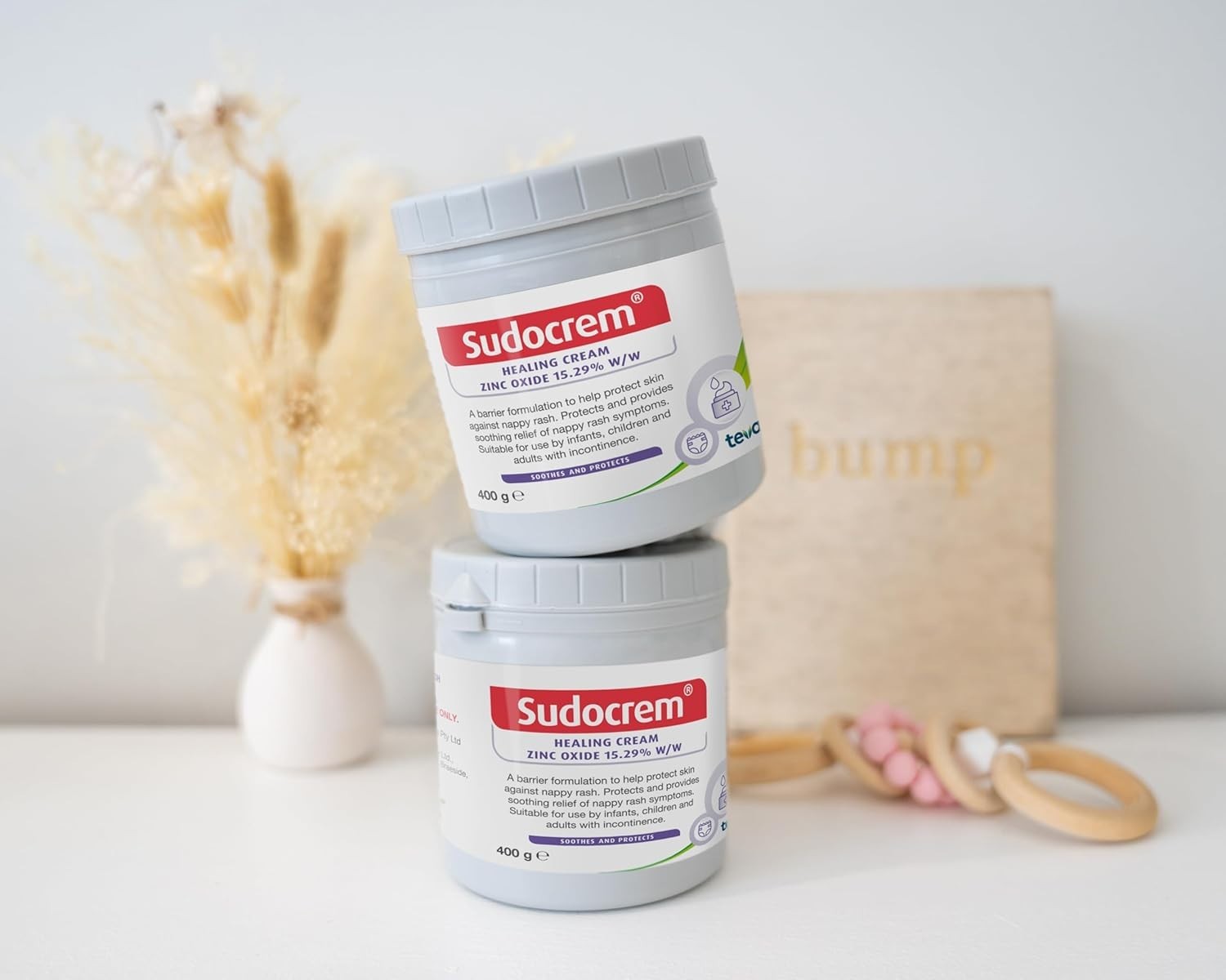 Sudocrem Antiseptic Healing Cream 400g – Soothes & Protects Sensitive Skin by Sudocrem