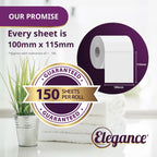Elegance Supreme Soft Toilet Roll | Bulk Buy 1 Pack x 24 Rolls | Strong & Gentle by Elegance