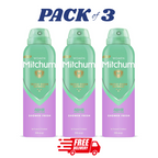 Mitchum Women Triple Odor Defense Deodorant Spray Antiperspirant 200ml x3 by Mitchum
