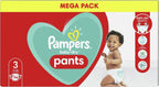 Pampers Baby-Dry Pants Size 3 (6-11kg) - 94 Disposable Diapers for Babies by Pampers