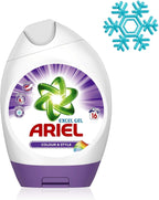 Ariel Washing Liquid Gel 888ml x6 | 144 Washes | Colour & Style | Cold Wash by Ariel