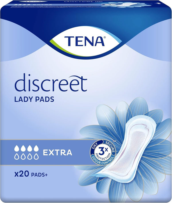 TENA Silhouette Noir Panty Liners Normal 26 Count | Discreet & Odour Control