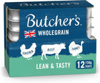 Butcher's Lean & Tasty Wet Dog Food Trays Meaty Variety 150g –Healthy Grain Free by Z Store