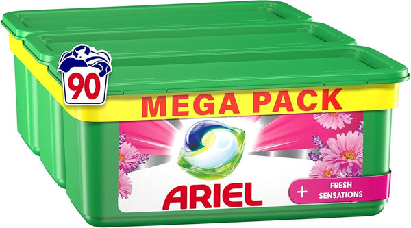Ariel All In 1 Pods Capsules 90 Washes Lenor Freshness
