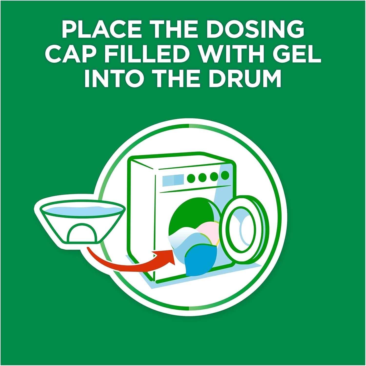 Ariel Original Washing Liquid Laundry Detergent Gel 48 Wash 1.8L Stain Removal by Ariel