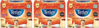 Tetley Redbush Tea Vanilla 120 Teabags Pack of 3 Rooibos Caffeine Free by Tetley