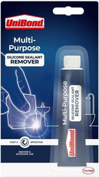 Unibond Silicone Sealant Remover 80ml | High-Strength for Tiles, Baths & Toilets by UniBond