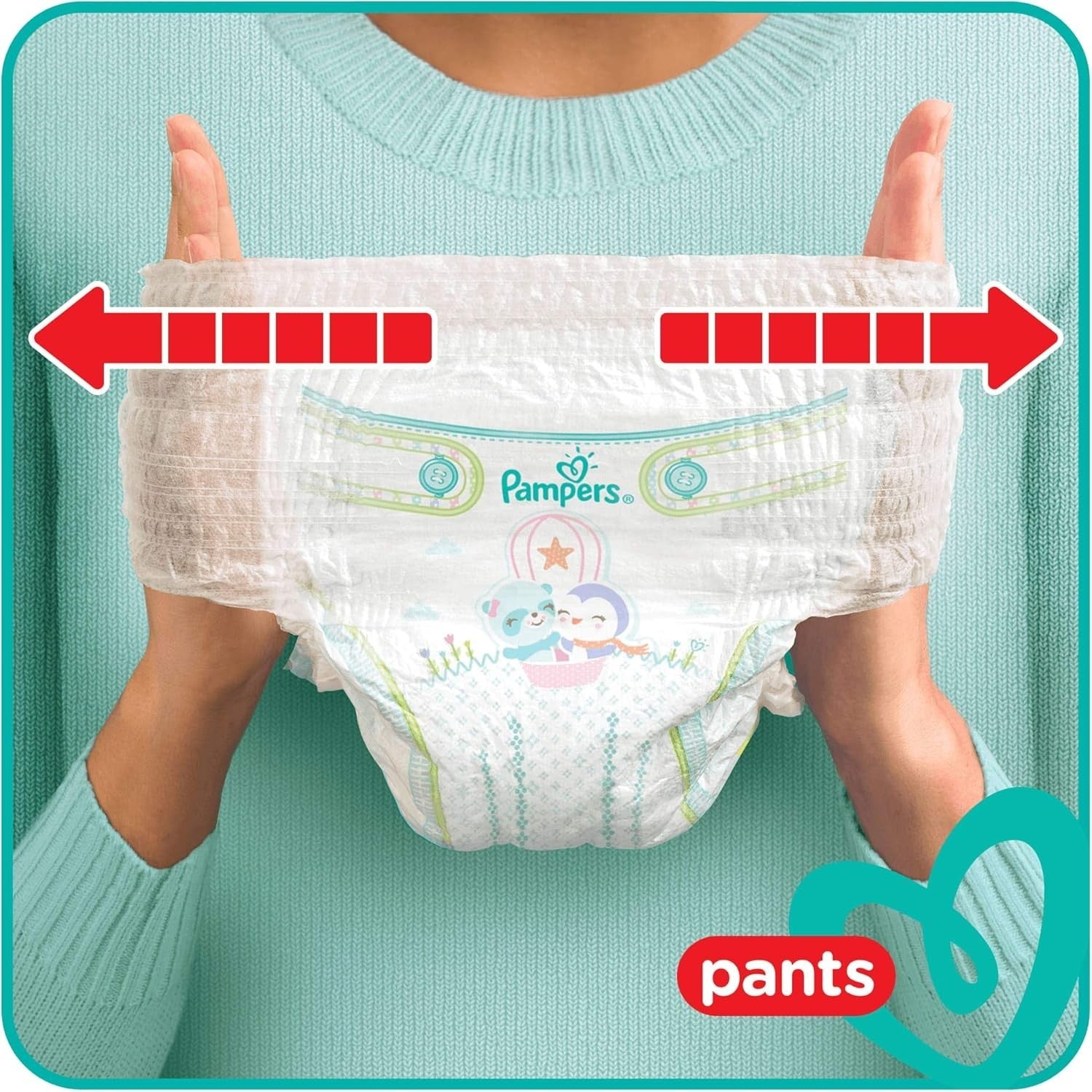 Pampers Baby-Dry Pants Size 6 Nappies with Air Channels 84 Pack Disposable by Pampers