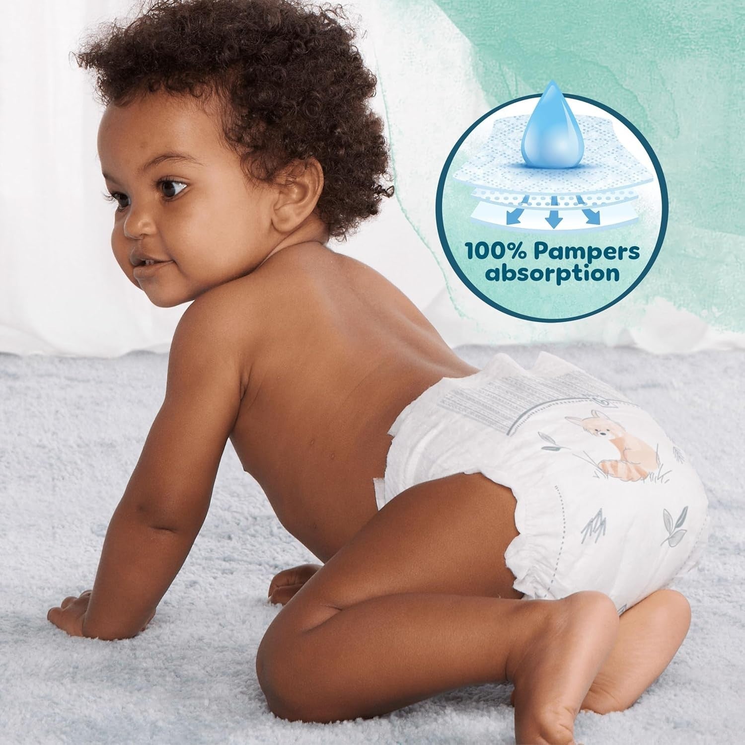 Pampers Harmonie Size 4 Nappies 174 Pack 9-14kg Monthly Baby Diapers Gentle Care by Pampers