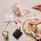 NIVEA Lip Balm Pearly Shine 12 Pack 4.8g Shea Butter Hydrating Shimmery by NIVEA