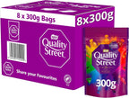 Quality Street Chocolates Sharing Bag 357g x8 | Bulk Pack Gift Selection by Quality Street