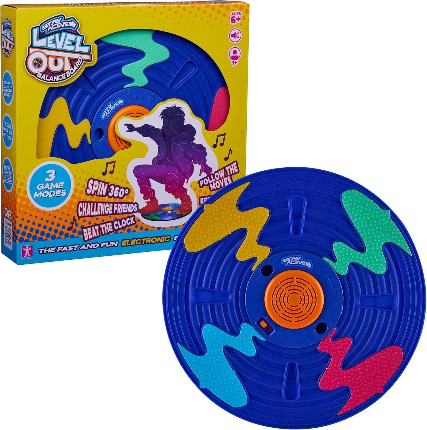 Stay Active Level Out Balance Board | Electronic Game with Sounds | Family Fun by Stay Active