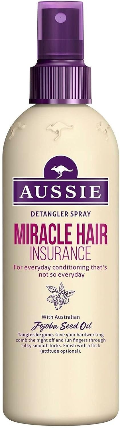 Aussie Miracle Hair Insurance Leave-In Conditioner 250ml (Pack of 3 Bottles) by Aussie
