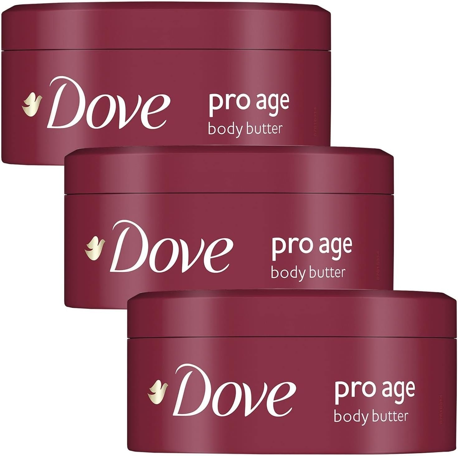 Dove Pro Age Nourishing Body Butter 250ml x3 | Olive Oil Moisturiser Skin Care by Dove