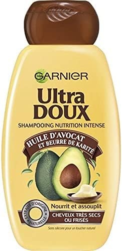 Garnier Ultra Doux Shampoo – Avocado Oil & Shea Butter | Nourishing Frizz Control