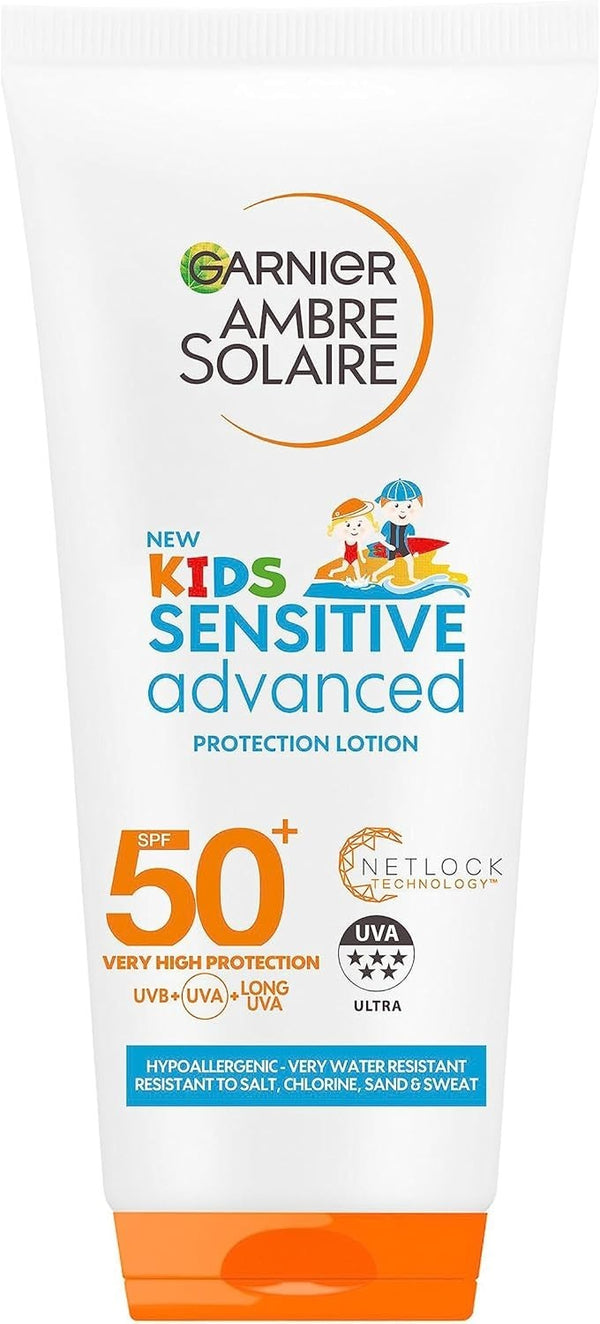Garnier Kids Sensitive Sun Lotion SPF50 Water Resistant