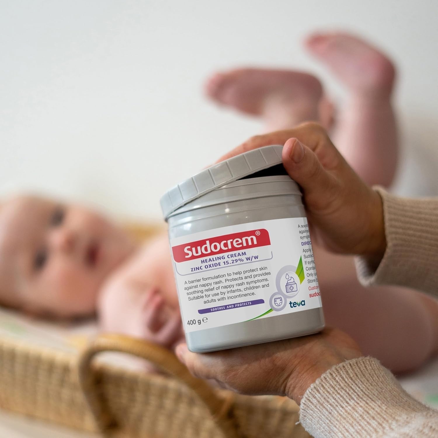 Sudocrem Antiseptic Healing Cream 400g – Soothes & Protects Sensitive Skin by Sudocrem