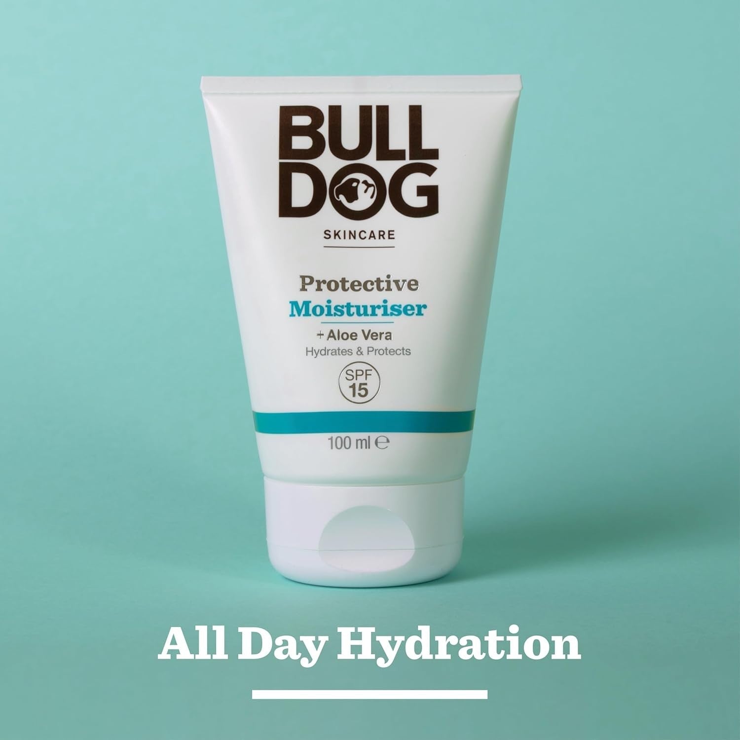 Bulldog Skincare Protective Moisturiser SPF15 100ml for Men Hydrating Cream by BULLDOG