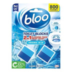 Bloo In Cistern Twin Blocks Blue Original 20 Pack Anti-Limescale Toilet Cleaner by Bloo